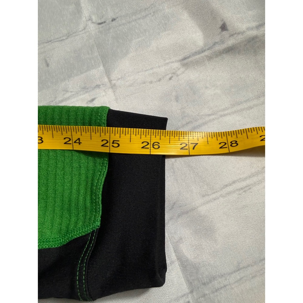 Nike Pullover Sz XL Green Black Textured Thermal Long Sleeve 1/4 Zip Gorpcore - Picture 7 of 7